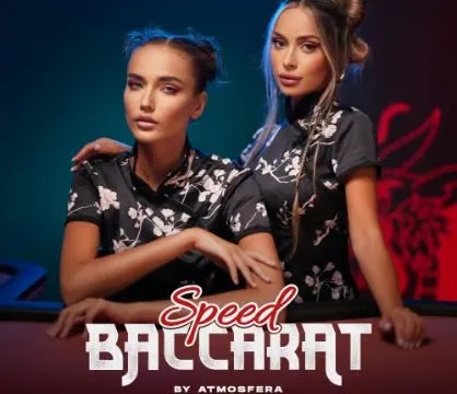 Speed Baccarat slot visual from Atmosfera available on unibethu.net