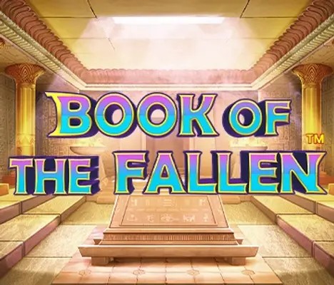 Book of the Fallen online game logo by Pragmatic Play on unibethu.net