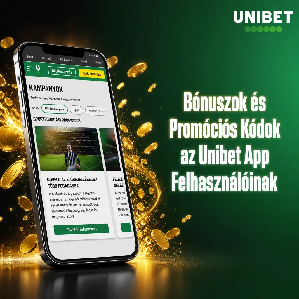Unibet app bónuszok és promóciós kódok – sport és lóverseny üdvözlő ajánlatok, cashback promóciók