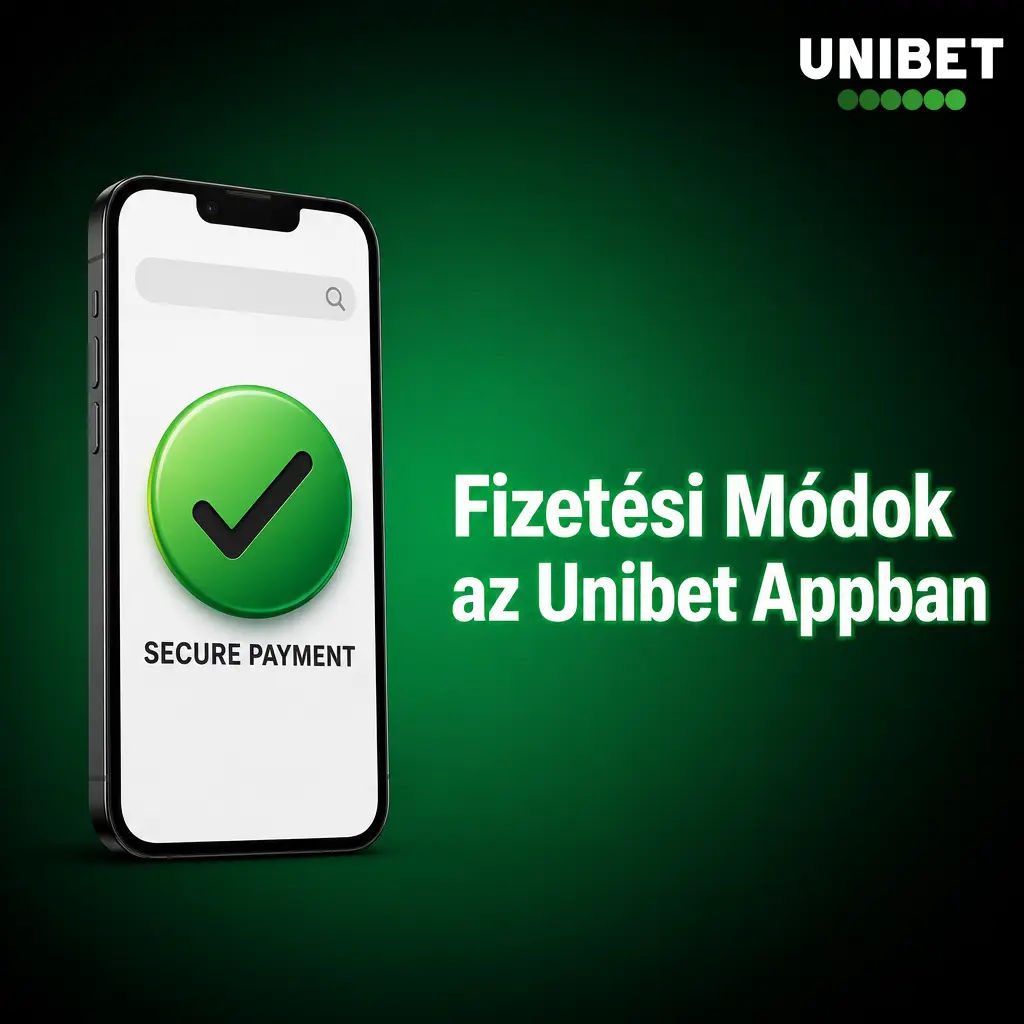 Unibet app fizetési módok táblázata: Visa, Mastercard, PayPal, Apple Pay, Google Pay és banki átutalás HUF limitekkel