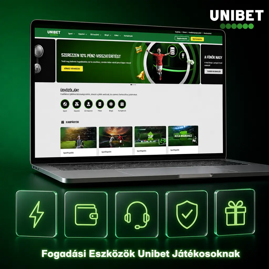 Unibet fogadási eszközök: statisztikák, élő közvetítés, Cash Out és Odds Boost funkciók sportfogadóknak