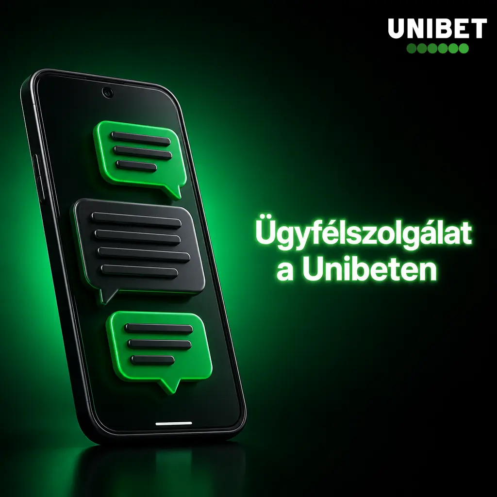 Unibet ügyfélszolgálati lehetőségek: élő chat, e-mail, telefon és súgóközpont 24/7 elérhetőséggel