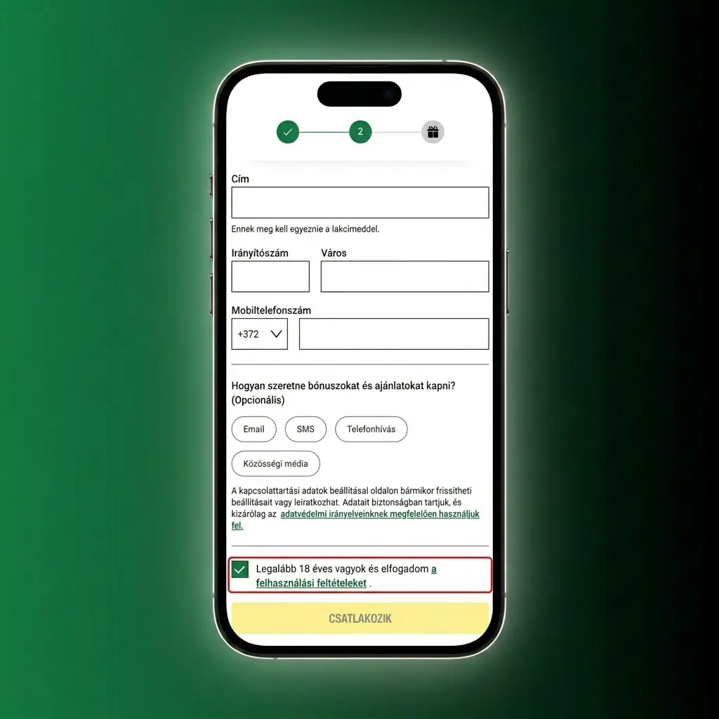 Regisztrációs folyamat bemutatása: fiók létrehozása 5 lépésben a weboldalon