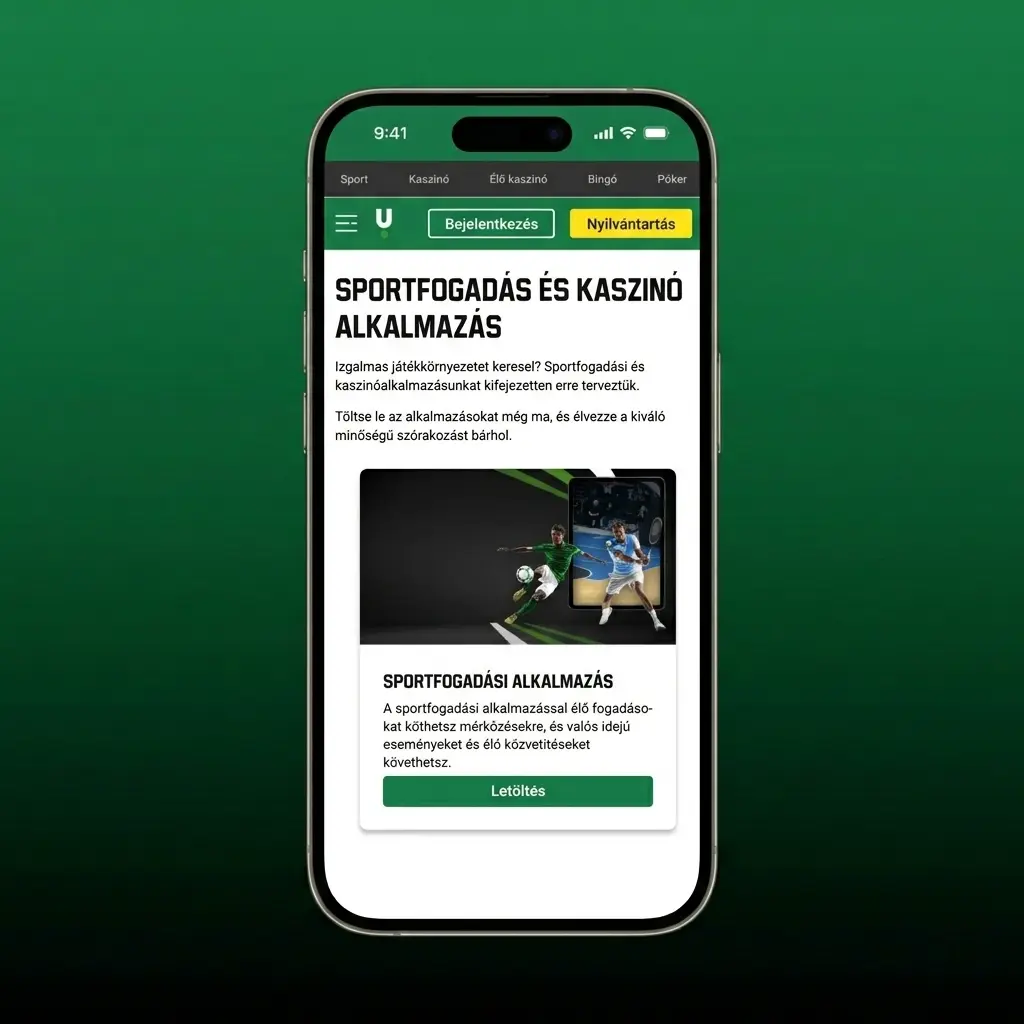 Unibet iOS alkalmazás telepítési lépések: App Store letöltés, hitelesítés, telepítés és bejelentkezés