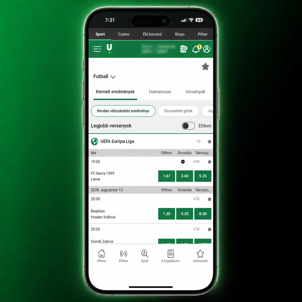 Mobil fogadási útmutató lépésekkel: app megnyitása, bejelentkezés, sport és odds kiválasztása, tét megerősítése