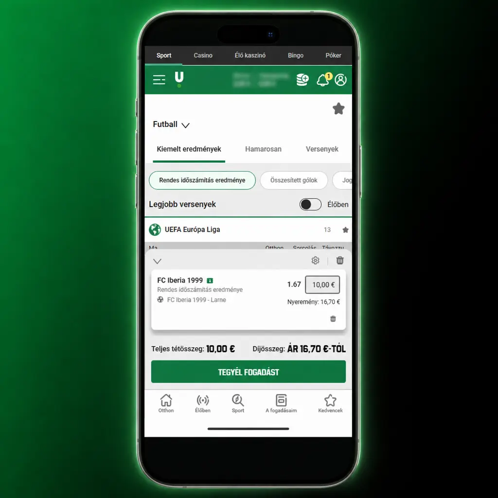 Mobil fogadási útmutató: odds kiválasztása, szelvény ellenőrzése és tét megerősítése az appban