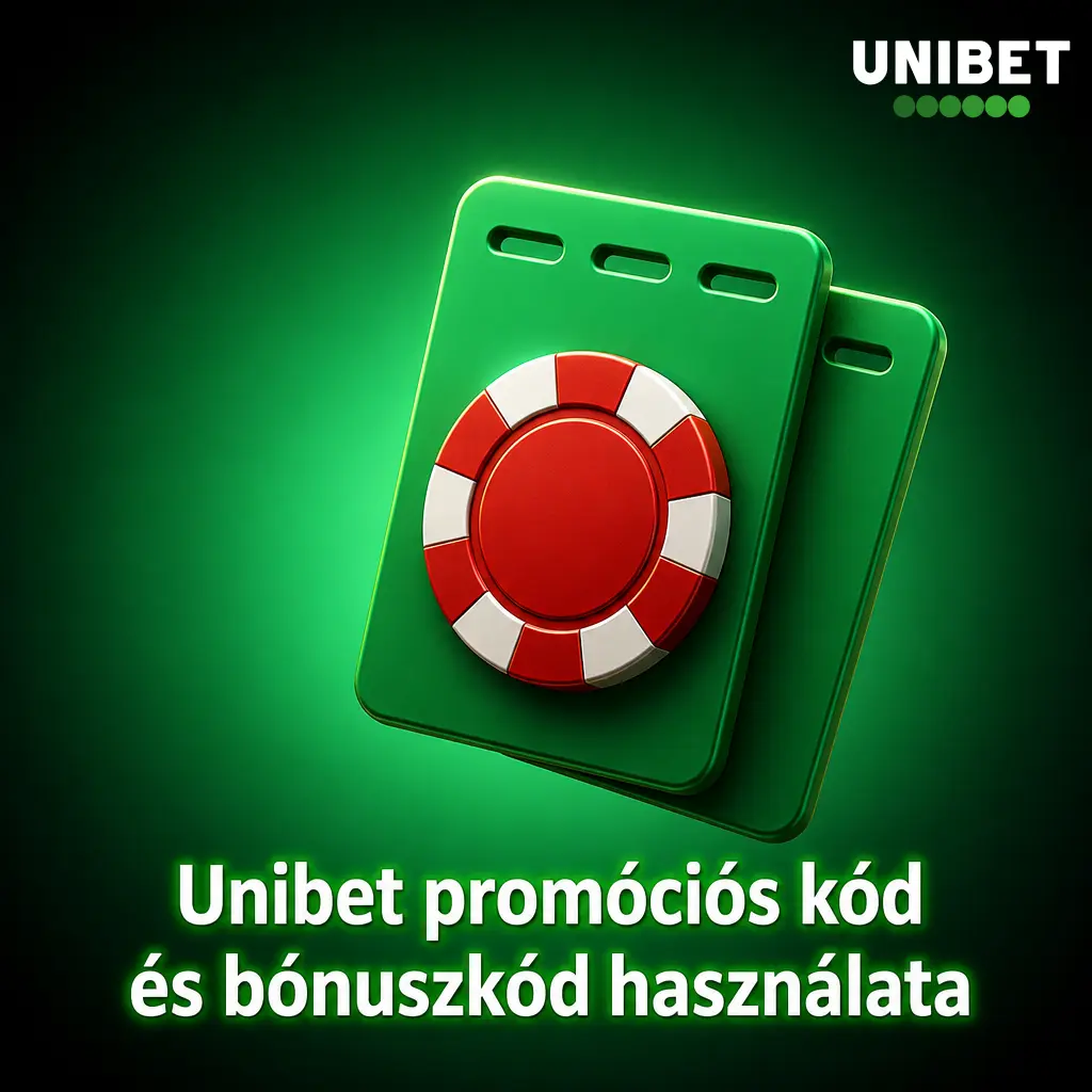 Unibet promóciós kód és bónuszkód aktiválása magyar fiókban a Promóciók menüben és pénztárnál