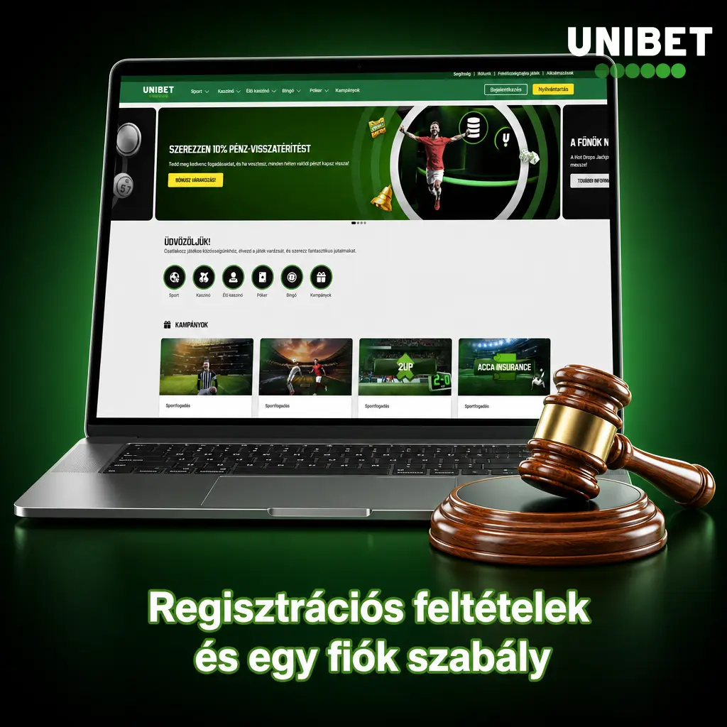 Regisztrációs feltételek: egy játékos egy fiók, saját adatok és biztonságos jelszóhasználat