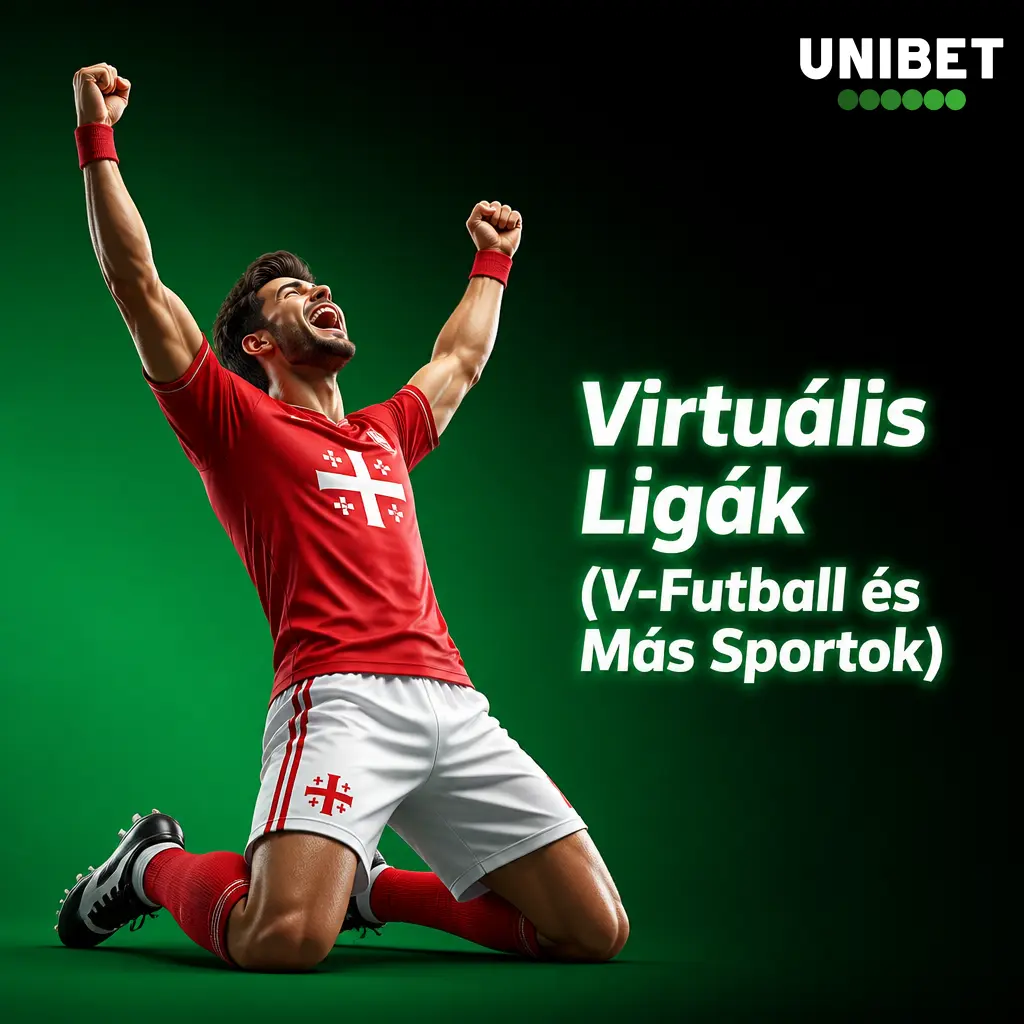 Unibet virtuális ligák: V-Futball, lovas sport és greyhound futam AI-alapú szimulációk 24/7