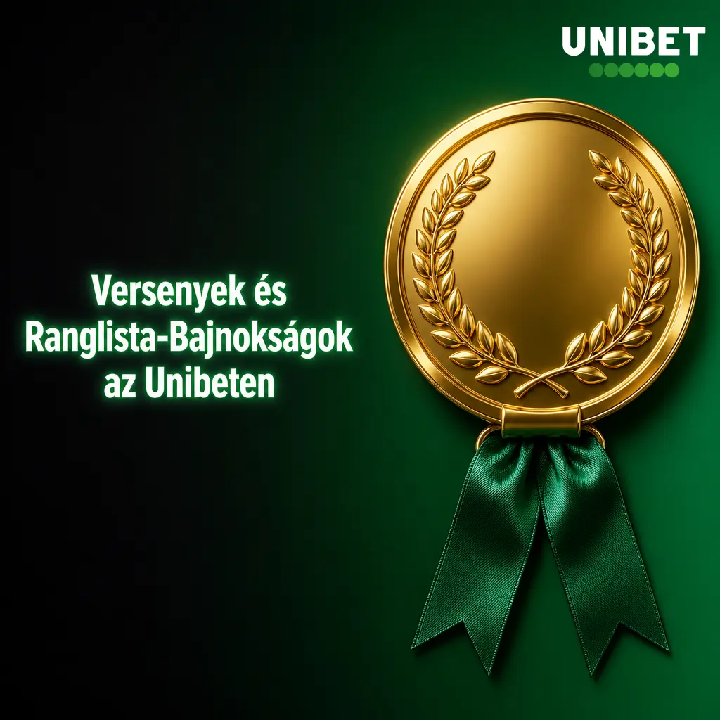 Unibet fogadói versenyek és ranglisták: pontgyűjtés, nyereményalap, szabad fogadások